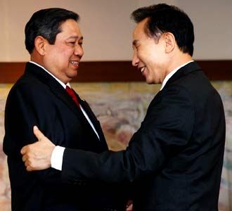 SBY Bertemu Presiden Korsel