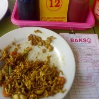 Mie Goreng Seafood Salah Tingkah di Bakso Lapangan Tembak Senayan 