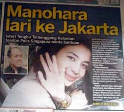 Manohara Juga Ramaikan Media Malaysia