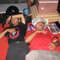 Suporter Deltras Mogok Makan