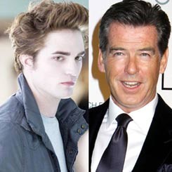Pierce Brosnan Temani Robert Pattinson di Remember Me