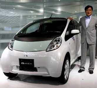 Mobil Listrik i MiEV Hadir di Jepang