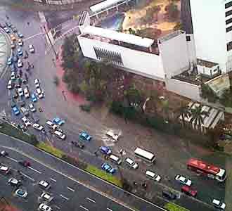 Hujan Deras, Sudirman Tergenang 