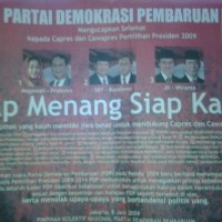  Anulir Sikap Roy Janis Cs, PDP Bebaskan Kadernya Pilih Capres