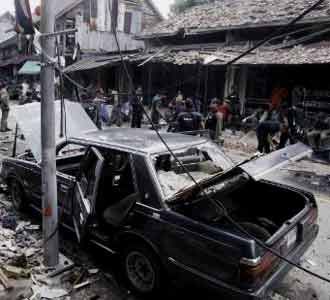 Bom Guncang Thailand Selatan