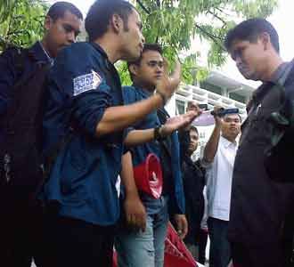Demo SBY, 6 Mahasiswa Ditangkap