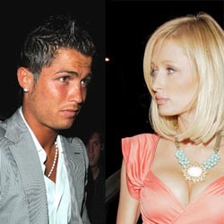 Putus Cinta, Paris Hilton Kencan Dengan Cristiano Ronaldo