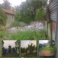 Sampah di Perumahan Graha Puspasari Citeureup Bogor Menumpuk