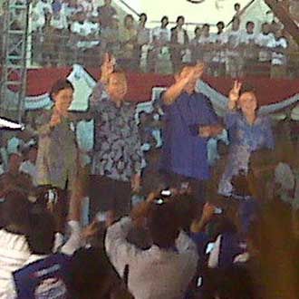 SBY-Boediono Kampanye di Malang