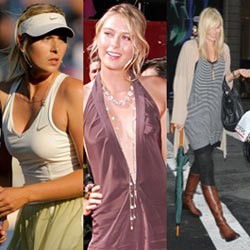 Maria Sharapova, Sporty Namun Menawan!