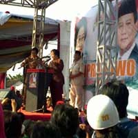 Mega Sentil SBY Saat Peresmian Suramadu