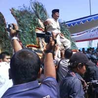 Di Sidoarjo, Prabowo Kontrak Politik dengan APSI