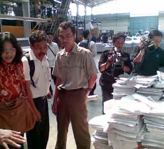 Bawaslu Sidak PT Ghalia