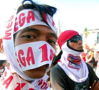 Kampanye Mega-Prabowo di Pantai Losari