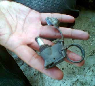 Kunci Granat Ditemukan Warga