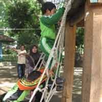 Anak Kebutuhan Khusus SDN Percobaan Outbound, Seru!