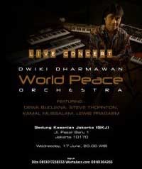 Dwiki Dharmawan World Peace Orchestra