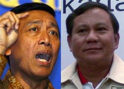Prabowo dan Wiranto Tebak-tebakan Harga di Pasar Tanah Abang