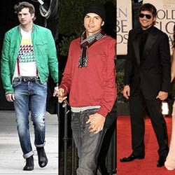 Gaya Si Cuek Ashton Kutcher!