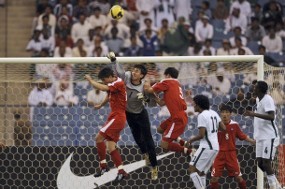 Korut Lolos, Arab Saudi-Bahrain ke Playoff