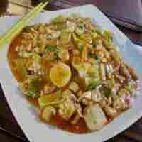 Kenyal Lembut Kwetiau Goreng dan Siram