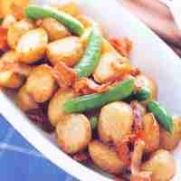 Kentang Tumis Kapri Manis