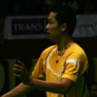 Taufik Kaget Menang Dua Set