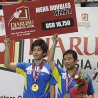 Korsel Sabet Gelar Ganda Putra