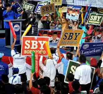 SBY Kampanye di Padang