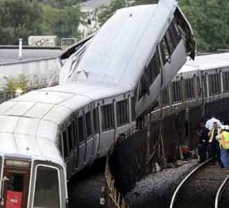 Tabrakan KA di Washington