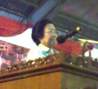 Mega Silaturahmi dengan Pendukungnya