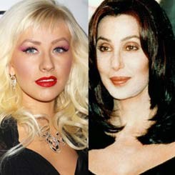 Cher Temani Christina Aguilera di Burlesque