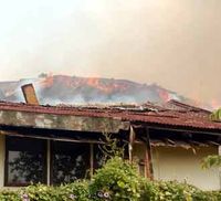 Hanggar Tua PT DI Terbakar