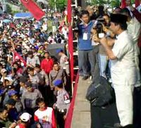 Prabowo Kampanye di Jember