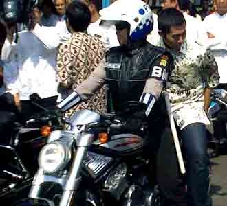 Abang-None Kunjungi TMC Polda Metro