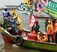 Laskar Hijau PKB Bersih-bersih