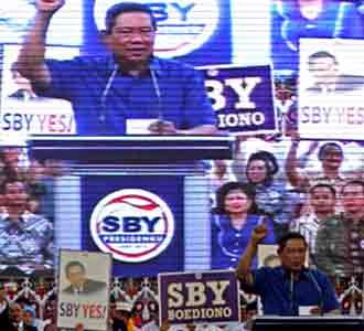 SBY Kampanye di Kaltim
