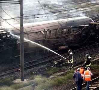 Kereta Meledak di Roma