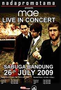 Tiket MAE Live in Concert di detikshop