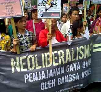 Demo Tolak Capres-Cawapres Neolib