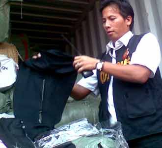 Tekstil dan Elektronik Ilegal Diciduk