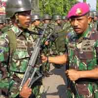 Marinir Siap Back Up Pengamanan Pilpres