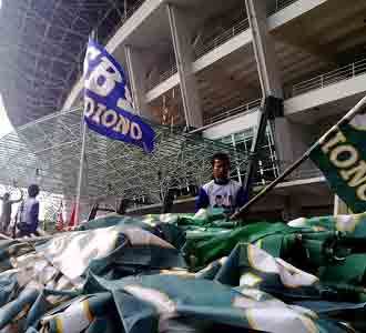 GBK Jelang Kampanye SBY-Boediono