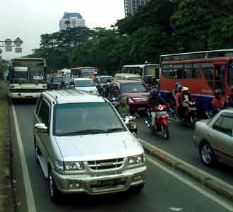 Blok M-Semanggi Mengular
