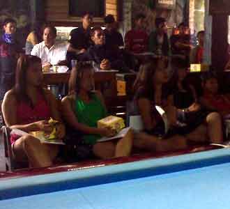 Sosialisasi Pilpres di Klub Malam