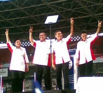 Kampanye SBY-Boediono di GBK