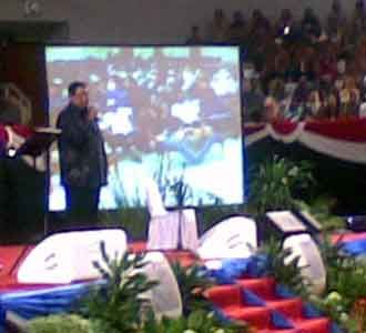 SBY Nyanyi Bersama Purnawirawan TNI