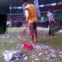 Rumput GBK Rusak, Timses SBY-Boediono akan Tanggung Jawab  