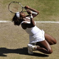 Tundukkan Venus, Serena Juara