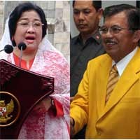 Bahas Kisruh DPT Pilpres, JK & Mega ke PBNU 